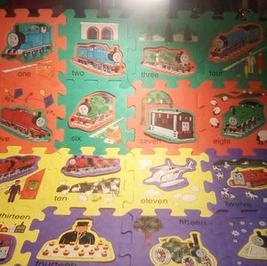 3 FOR $15 STYROFOAM BLOCKS THOMAS THE TRAIN GREAT LEARNING EACH BLOCK IS 6X6.